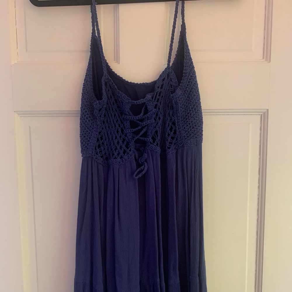Blue dress